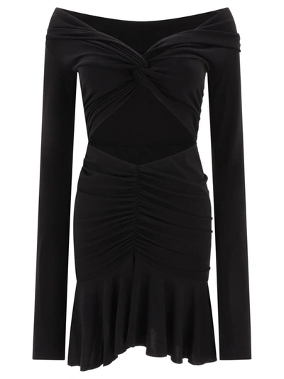 Shop The Andamane "natalia Mini" Dress In Black