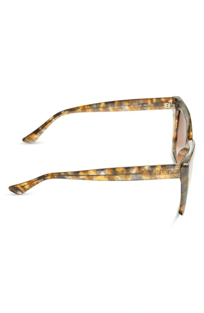 Shop Diff 54mm Cat Eye Sunglasses In Dunmor Tortoise