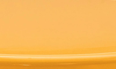 Crosley Radio Griffith Metal Round Side Table In Tangerine Gloss