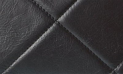 Shop Persaman New York Diamond Quilt Satchel Bag In Black