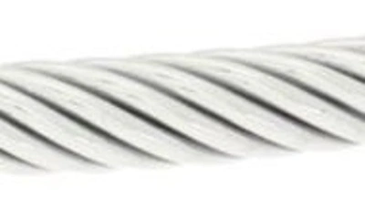 Meshmerise Diamond Bangle Bracelet In White