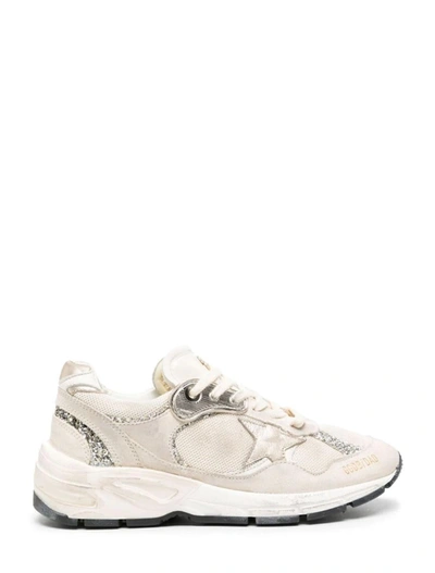 Shop Golden Goose Sneakers In Seed Pearl/platinum