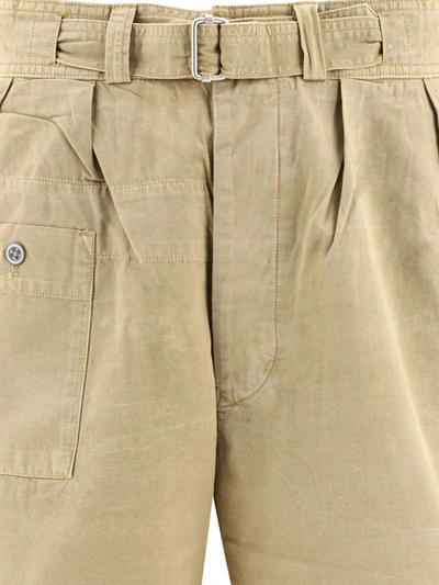 Shop Polo Ralph Lauren Aviator Shorts In Beige