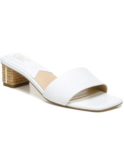 Shop Franco Sarto Cruella Womens Slide Sandals In White