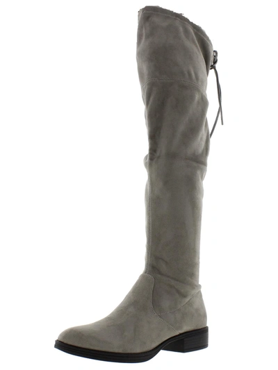 Shop Circus By Sam Edelman Peyton Womens Faux Suede Knee-high Riding Boots In Multi