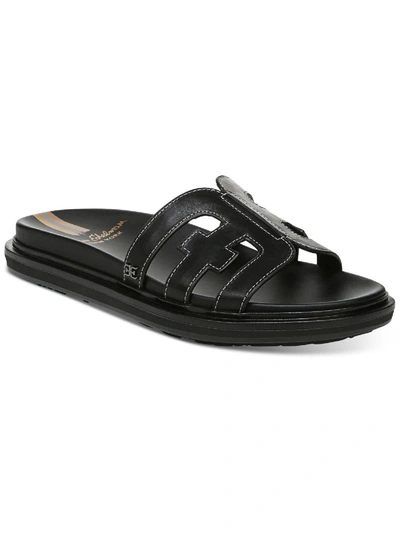 Shop Sam Edelman Valeri Womens Slip On Slide Sandals In Black