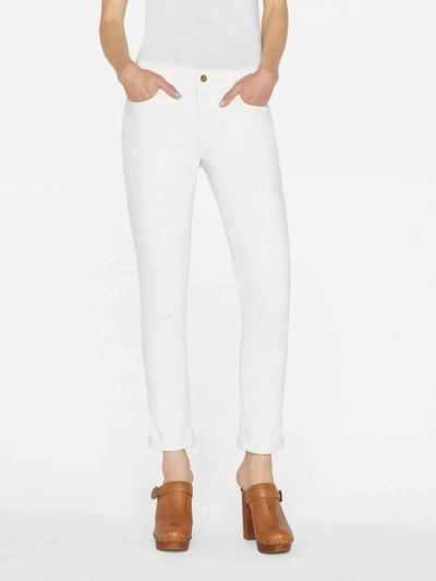 Shop Frame Le Garcon Jean In White