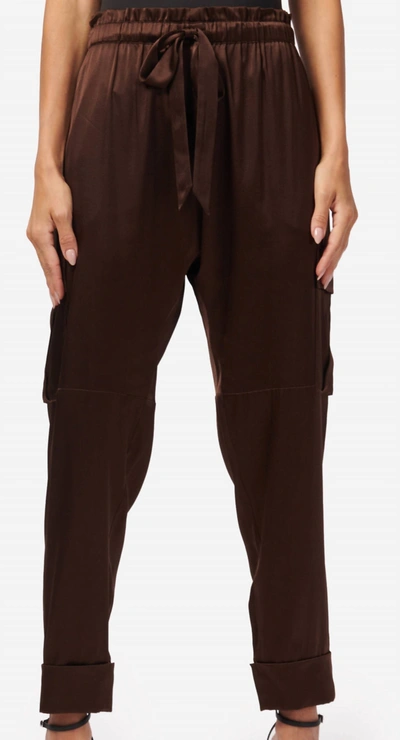 Shop Cami Nyc Carmen Cargo Pants In Clove In Multi