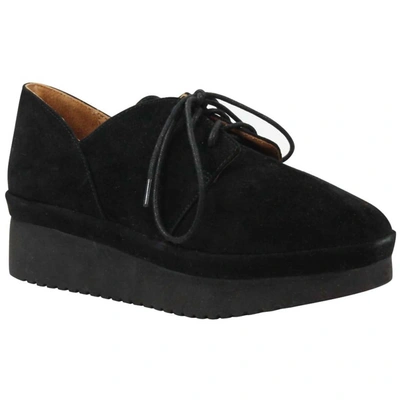 Shop L'amour Des Pieds Women's Adolphus Shoe In Black Suede