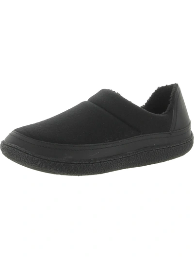Shop Dr. Scholl's Shoes Mens Cozy Slip On Scuff Slippers In Black