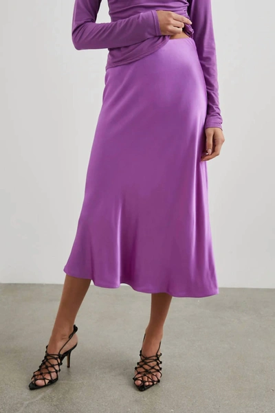 Shop Rails Anya Skirt In Violet In Purple