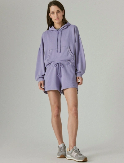 Shop Lucky Brand Women's High Rise Slouchy Short In Purple