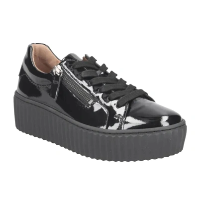 Shop Gabor Black Patent Sneaker