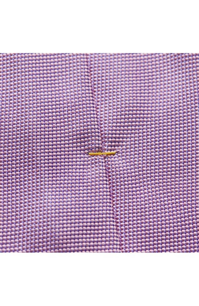 Eton Solid Silk Tie In Pink/red