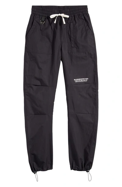 Shop Billionaire Boys Club Craters Cotton & Nylon Sweatpants In Black