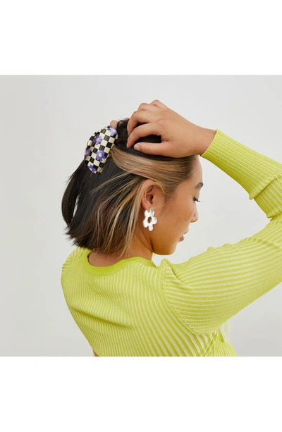 Shop Chunks Checker Claw Clip In Bloom