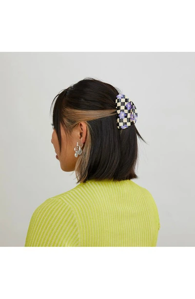 Shop Chunks Checker Claw Clip In Bloom