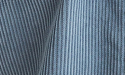 Shop Reiss Bonucci Corduroy Button-up Shirt Jacket In Ashley Blue