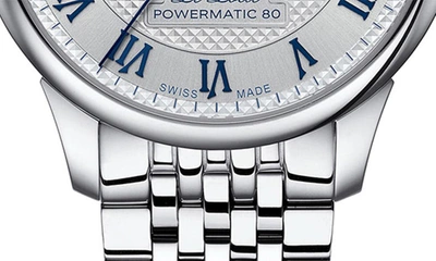 Tissot Men's Swiss Automatic Le Locle Powermatic 80 Stainless Steel Bracelet Watch 39mm In Silver
