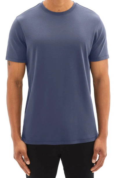Shop Robert Barakett Georgia Pima Cotton T-shirt In Crown Blue