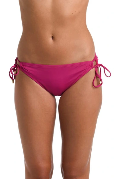 Shop La Blanca Island Goddess Hipster Bikini Bottoms In Purple