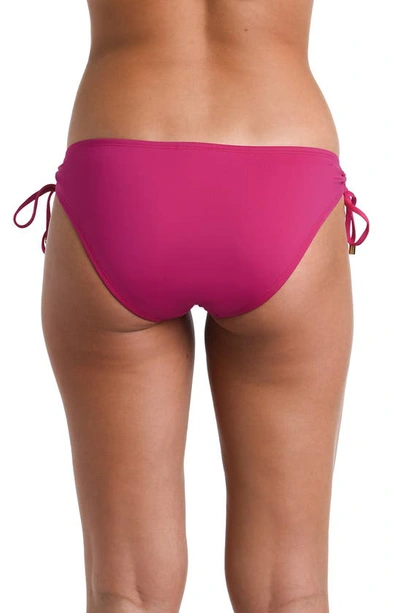 La Blanca Island Goddess Hipster Bikini Bottoms In Purple