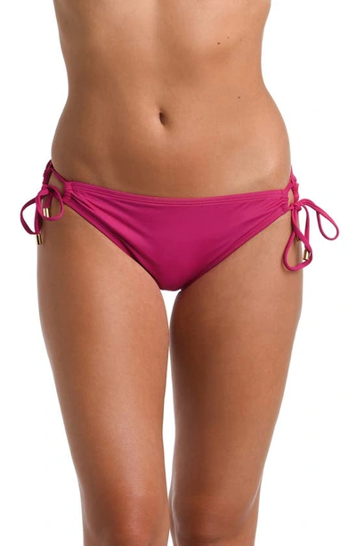 La Blanca Island Goddess Hipster Bikini Bottoms In Purple