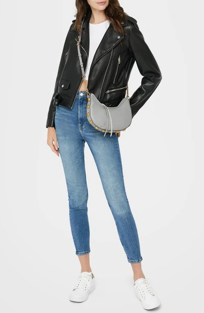 Aimee Kestenberg Women's Way Out Leather Shoulder Bag In Cool Grey