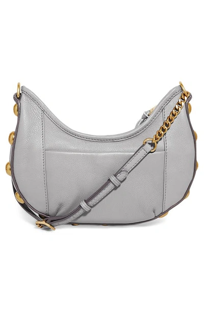 Shop Aimee Kestenberg Way Out Leather Crossbody Bag In Cool Grey