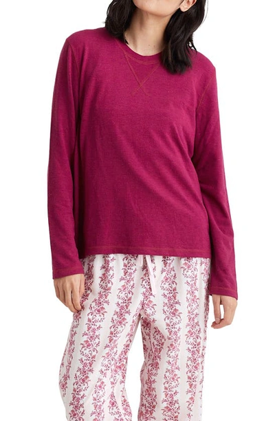 Shop Papinelle Helena Pajamas In Floral Stripe