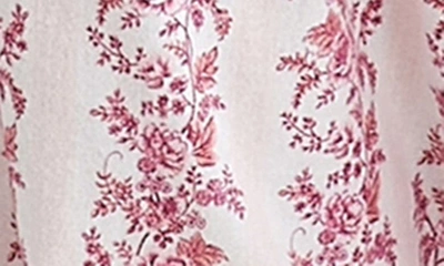 Papinelle Helena Cotton Pajamas In Floral Stripe
