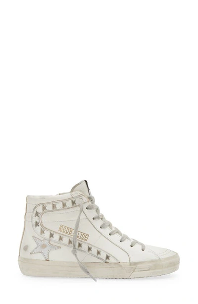 Shop Golden Goose Slide High Top Sneaker In White