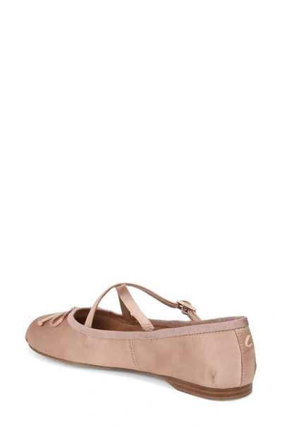 Circus Ny Women's Zuri Crossband Ballet Flats In Dark French Macaroon ...