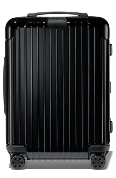 Shop Rimowa Essential Cabin 22-inch Spinner Carry-on In Black
