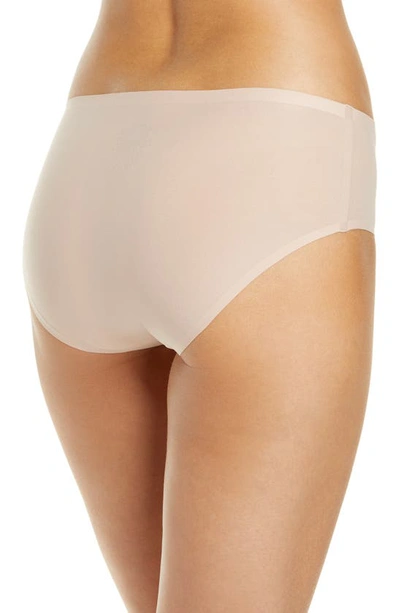 Chantelle Lingerie Soft Stretch Seamless Retro Thong In Rose Beige