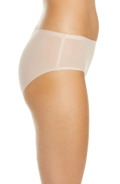 Chantelle Lingerie Soft Stretch Seamless Retro Thong In Rose Beige