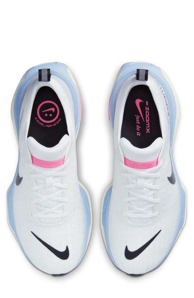Shop Nike Zoomx Invincible Run 3 Running Shoe In White/ Black/ Football Grey