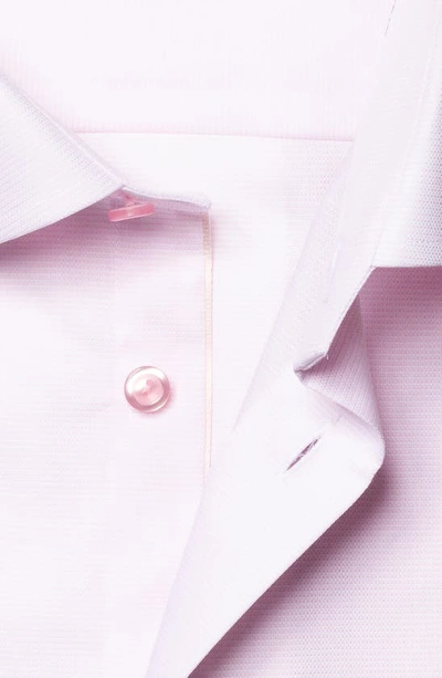Eton Contemporary Fit Dress Shirt In Pink/red