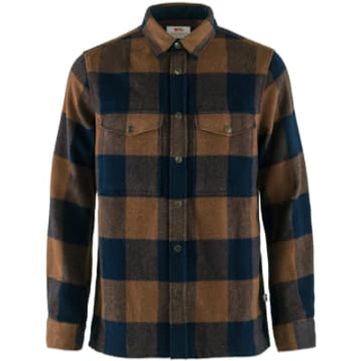 Shop Fjall Raven Canada Shirt In Blue