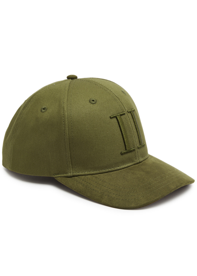 Shop Les Deux Baseball Ii Panelled Twill Cap In Green