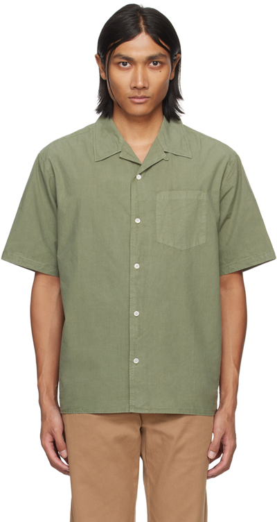 Shop Norse Projects Khaki Carsten Shirt In 0972 Mid Khaki