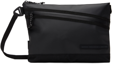 Shop Norse Projects Arktisk Black 3l Shoulder Bag In 9999 Black