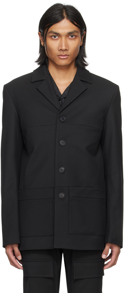 Misbhv Black Davide Blazer In Black