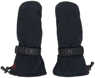 Shop Perfect Moment Black Davos Mittens