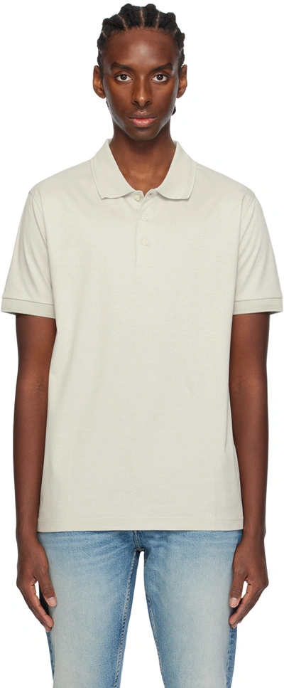 Shop Tiger Of Sweden Off-white Riose Polo In 02s_pearl White