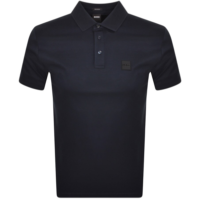 Shop Boss Business Boss Parlay 143 Polo T Shirt Navy