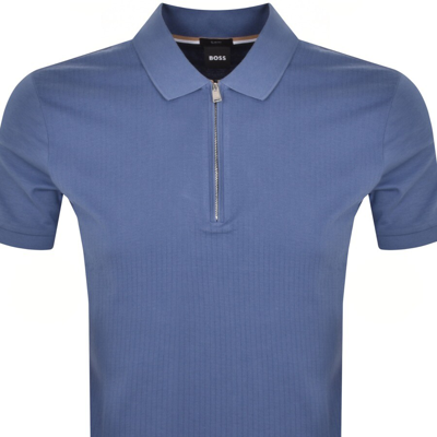 Shop Boss Business Boss Polston 35 Polo T Shirt Blue