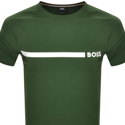 Shop Boss Business Boss Slim Fit T Shirt Green