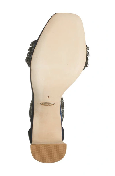 Shop Badgley Mischka Collection Kameryn Ankle Strap Sandal In Navy