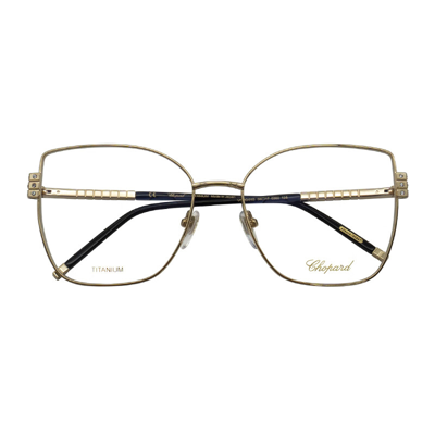 Chopard萧邦眼镜框女款时尚全框日本钛材远近视眼镜架VCHG01S 0300 56mm